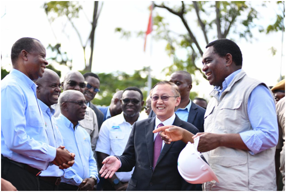 Zambian President Hakainde Hichilema inspects new mine project of CNMC